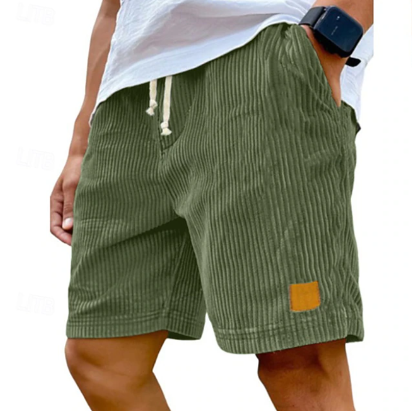 Carson | Classic Lace Summer Corduroy Shorts