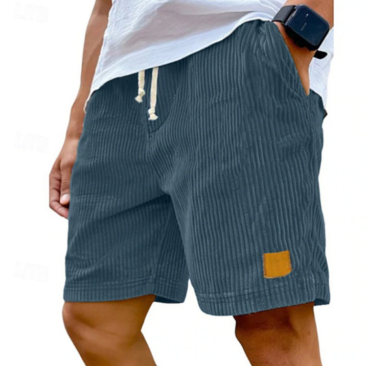 Carson | Classic Lace Summer Corduroy Shorts