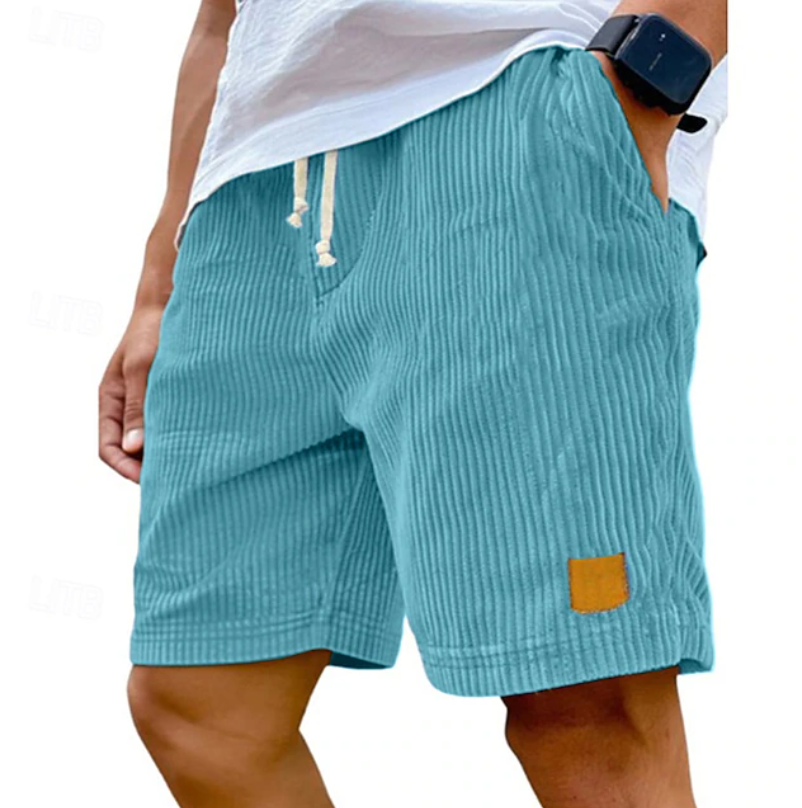 Carson | Classic Lace Summer Corduroy Shorts