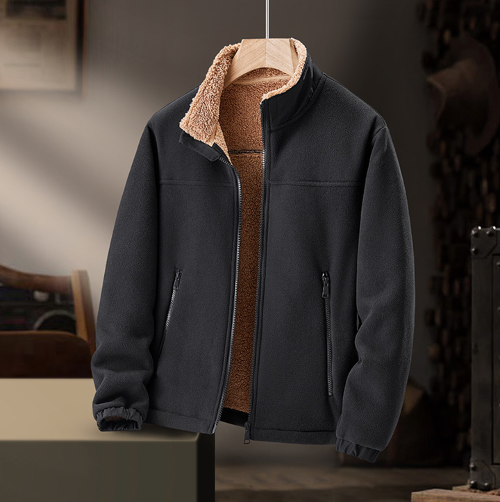 Harrison | Sherpa-Lined Stand-Collar Jacket
