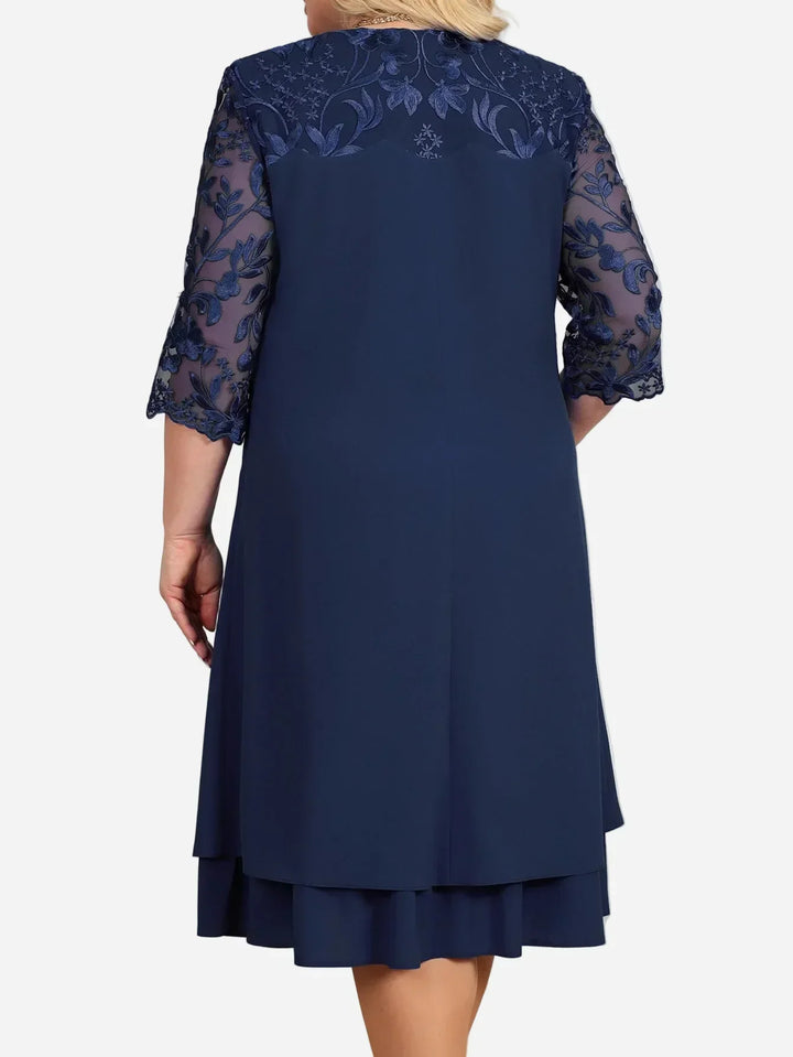 Audriana | Elegant Midi Dress