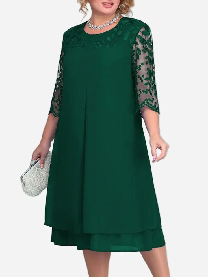 Audriana | Elegant Midi Dress