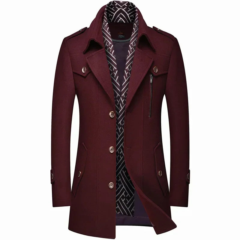 Alfie | Tailored Long Coat