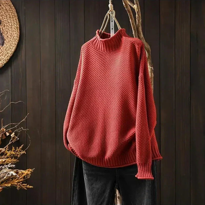 Barbara | Relaxed Textured Knit Sweater