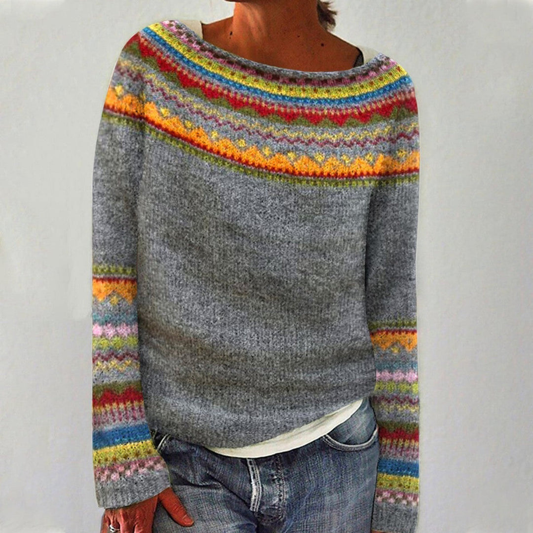 Ruby | Striped Knit Sweater