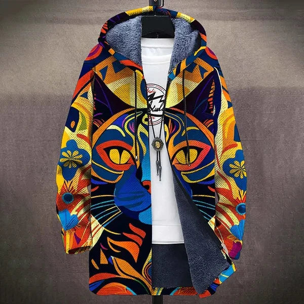 Griffin | Art-Inspired Hooded Cardigan