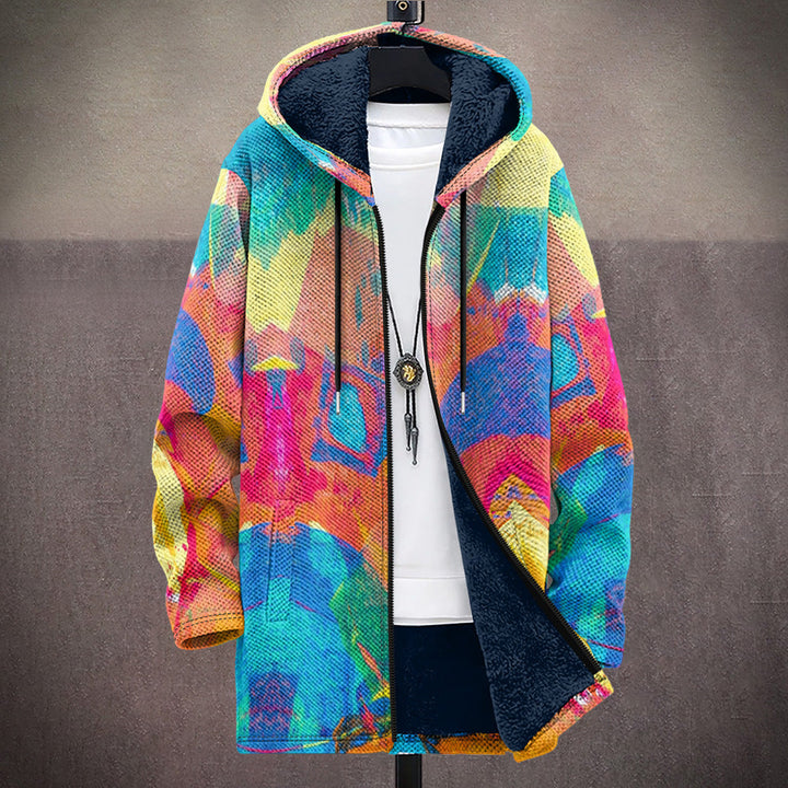 Roland | Art-Inspired Hooded Cardigan