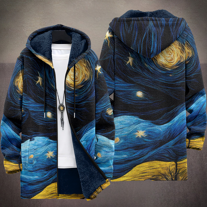 Fletcher | Art-Inspired Hooded Cardigan