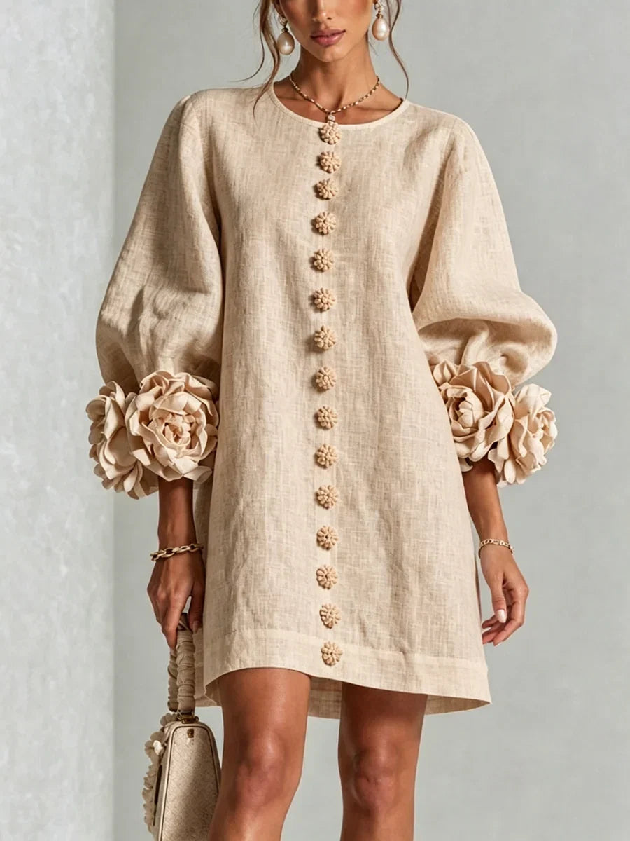 Ainsley | Button-Down Mini Dress