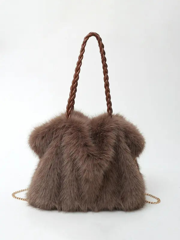Bethany | Soft Plush Everyday Shoulder Tote