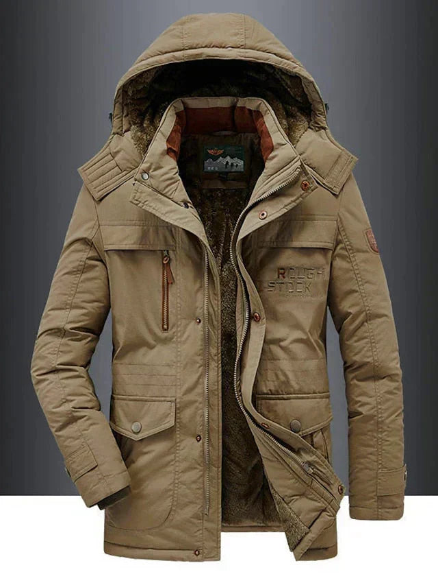 Aaron | Warm Structured Hooded Coat