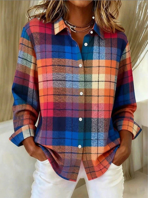 Elowen | Vintage Print Button Blouse
