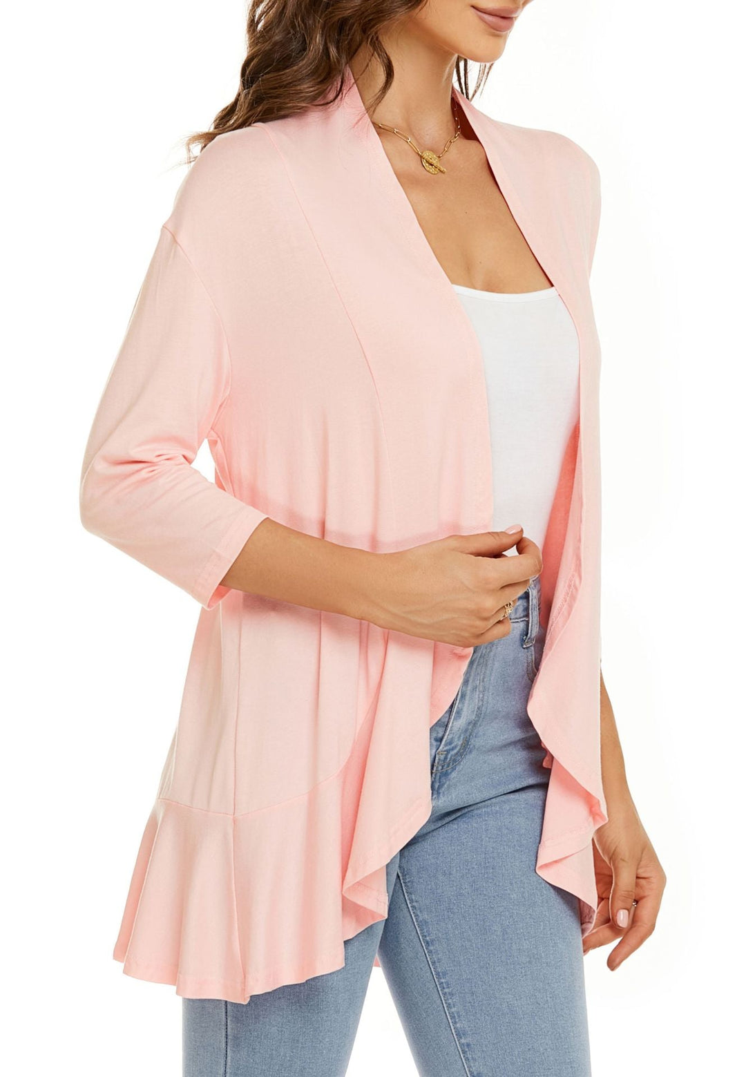 Bella | Women's Open Front Draped Cardigan