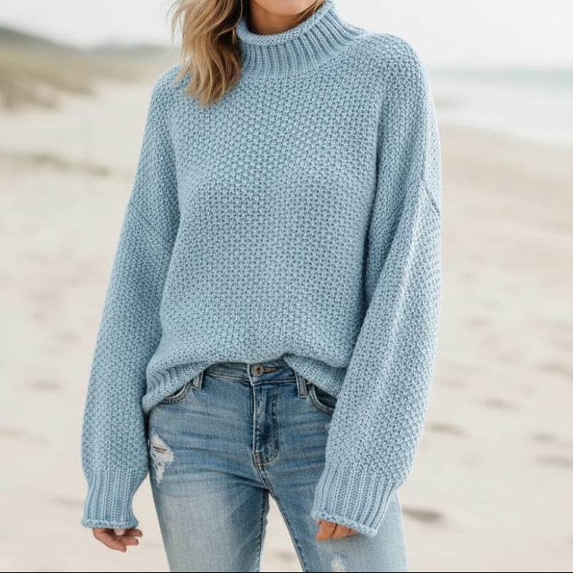 Chloe | Knit Loose Pullover Fashion Sweater