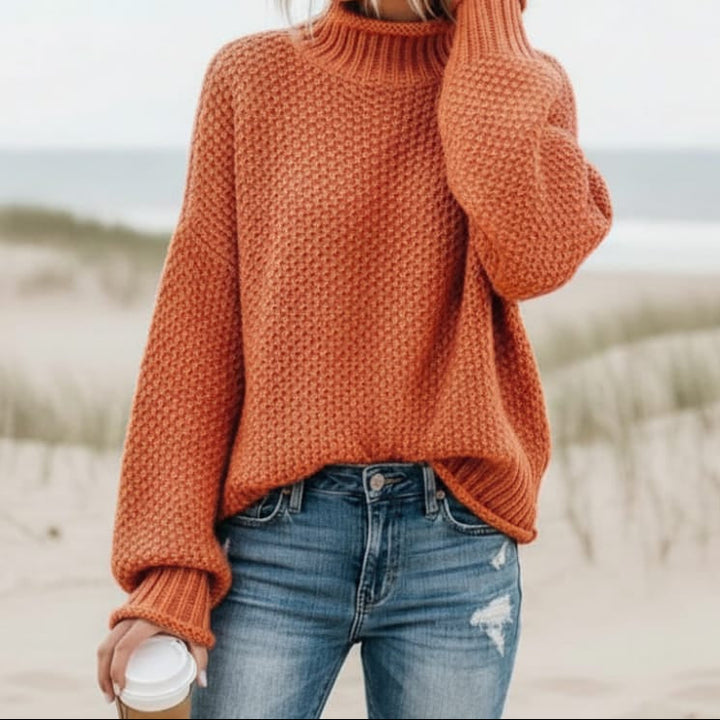Chloe | Knit Loose Pullover Fashion Sweater