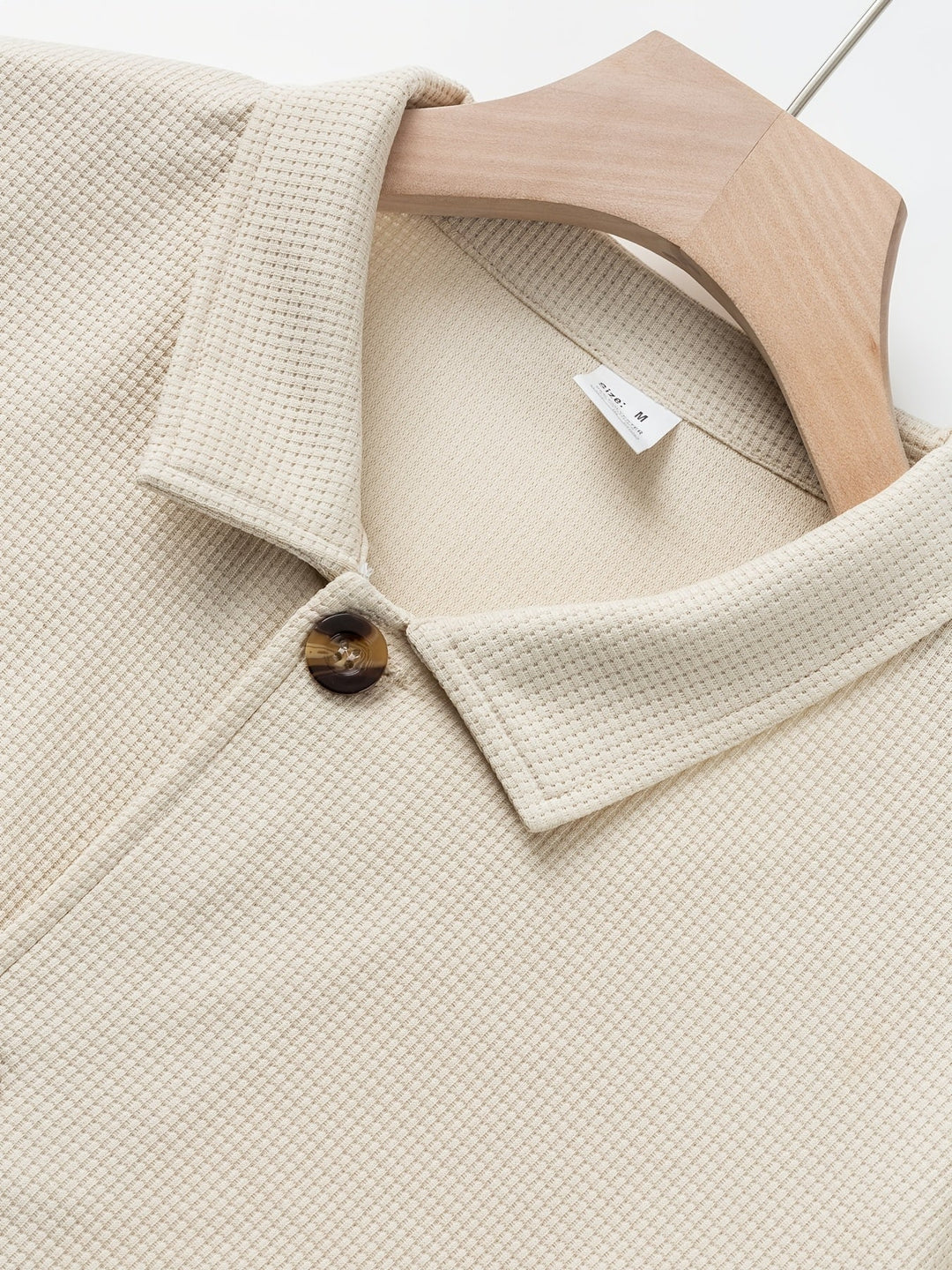Camden | Textured Button-Front Overshirt Jacket