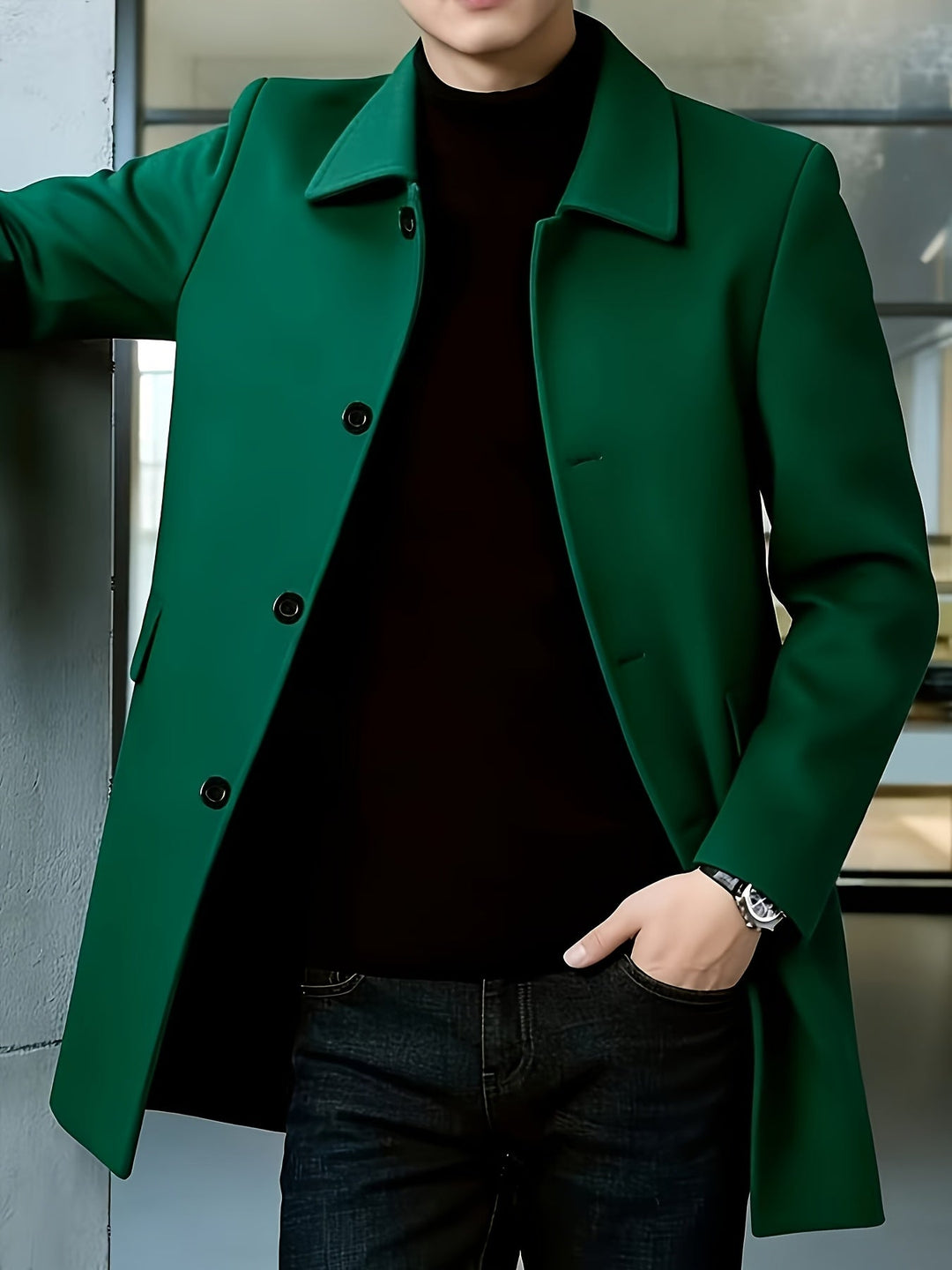 Byron | Tailored Longline Coat