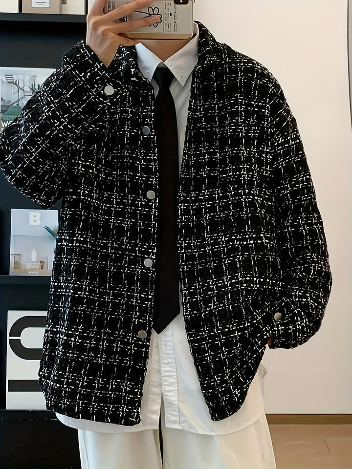 Bramwell | Refined Plaid Shirt Jacket