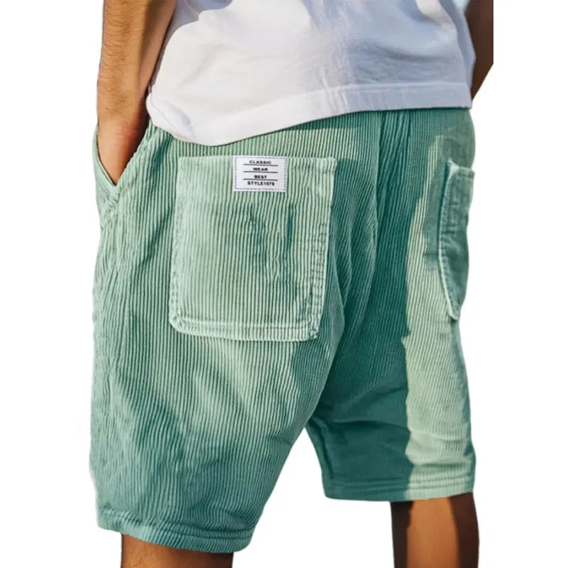 Brandon | Refined Textured Casual Shorts
