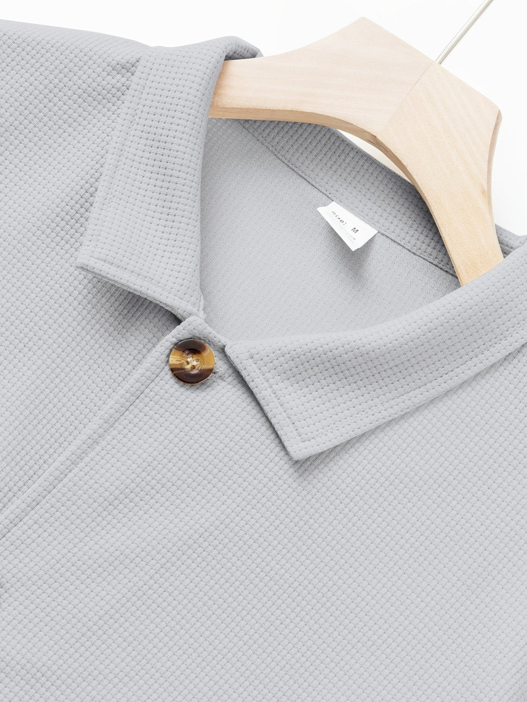 Camden | Textured Button-Front Overshirt Jacket