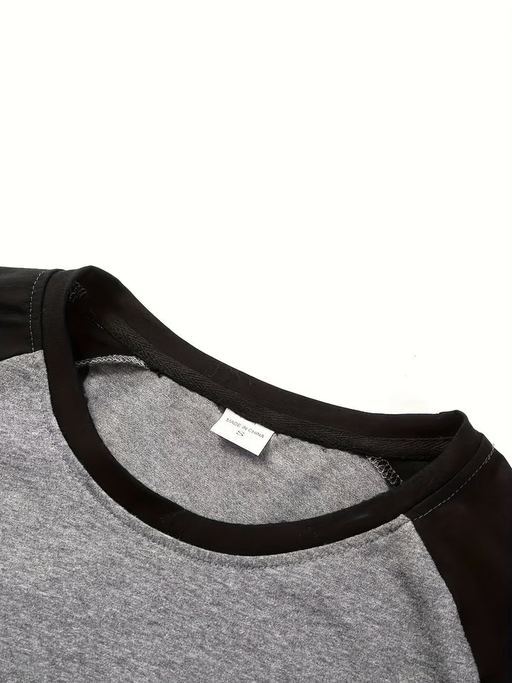 Bryson | Two-Tone Raglan Long Sleeve Shirt