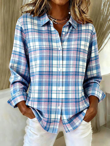 Merritt | Vintage Print Button Blouse