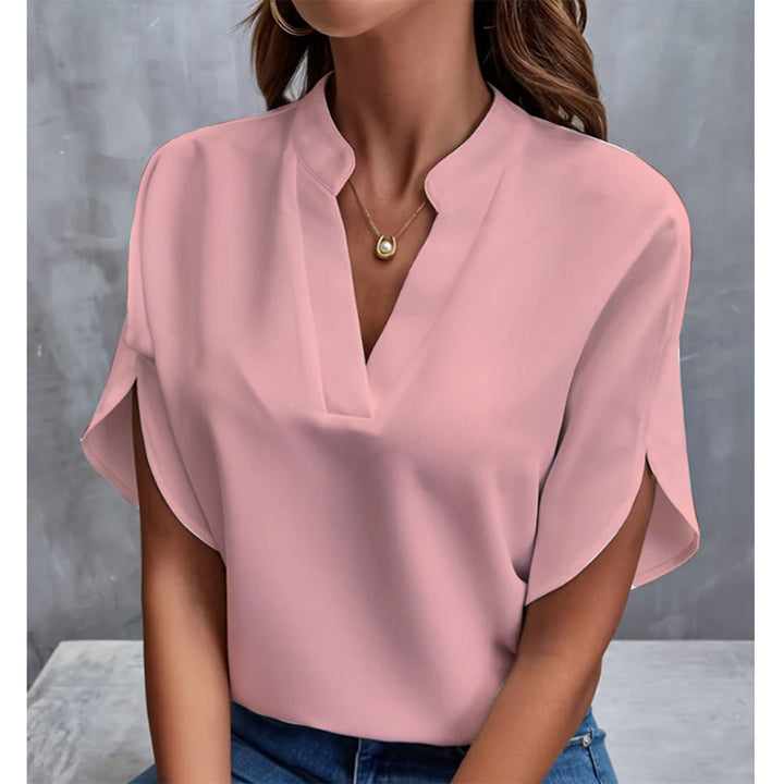 Bella | Short Sleeve Batwing Blouse