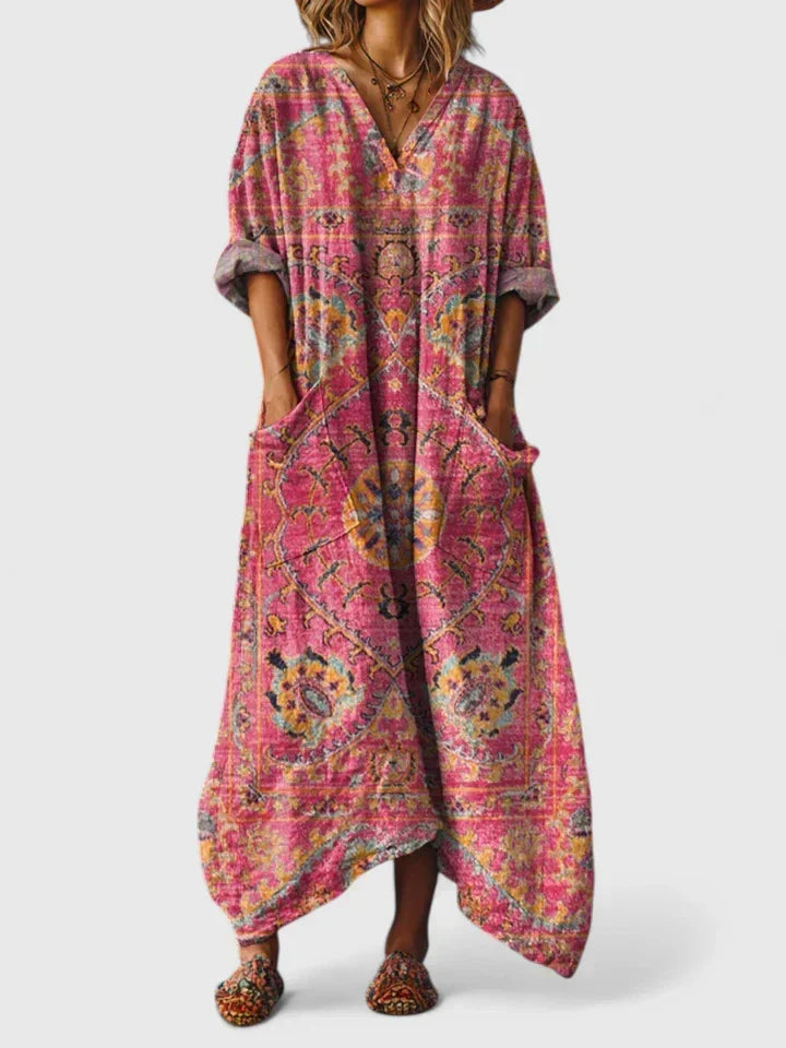 Aurora | Elegant Oversize Pocket Dress