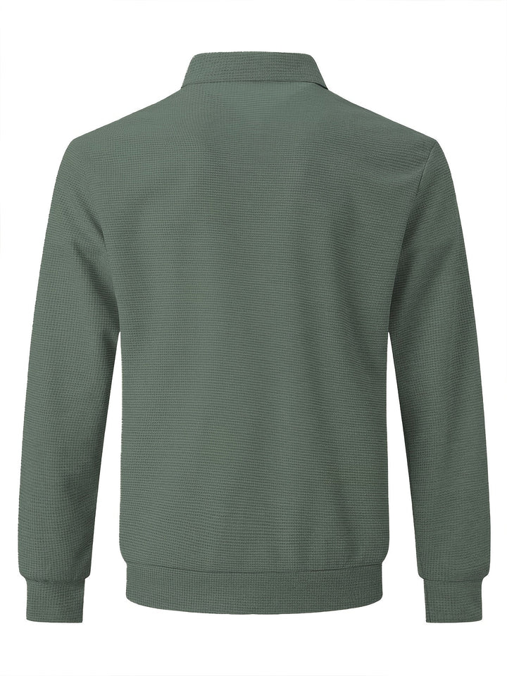 Camden | Textured Button-Front Overshirt Jacket