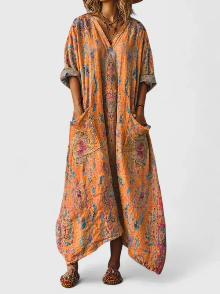 Aurora | Elegant Oversize Pocket Dress