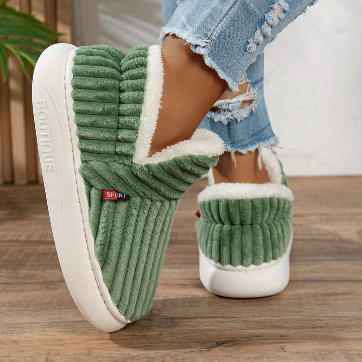 Avery | Soft Plush Indoor Slippers