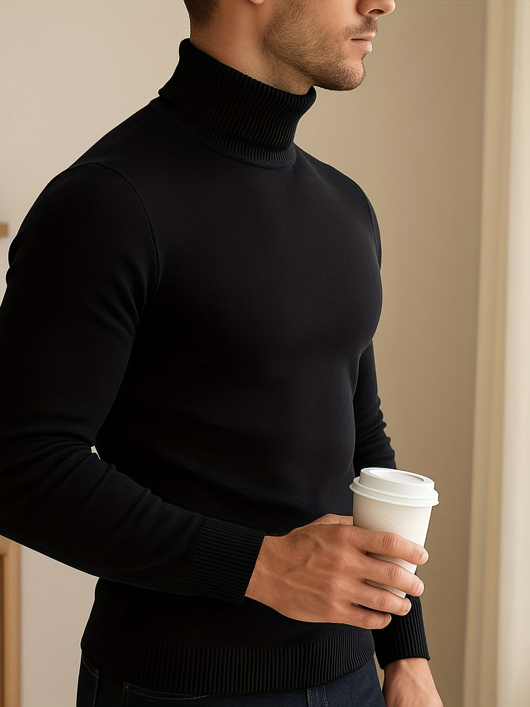 Callum | Classic High-Neck Sweater
