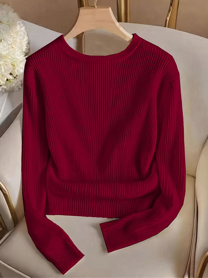 Adelaide | Refined Ribbed Sweater