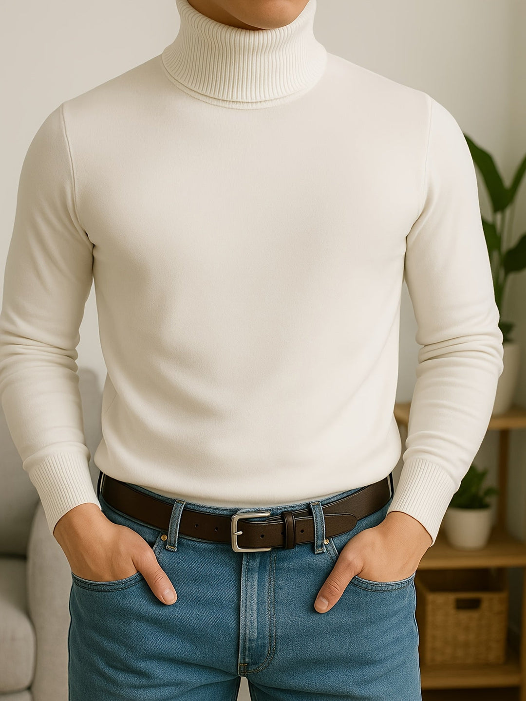 Callum | Classic High-Neck Sweater