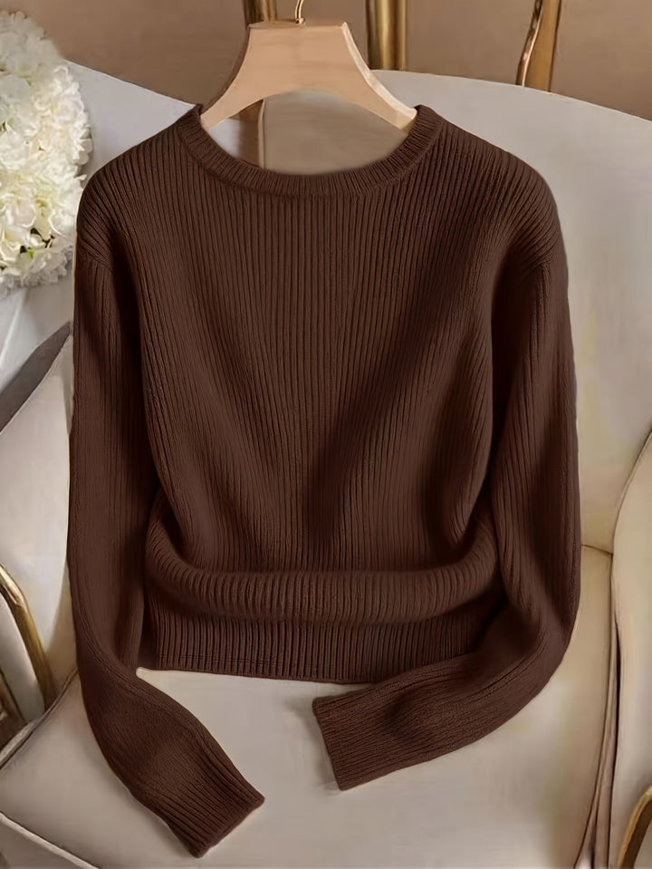 Adelaide | Refined Ribbed Sweater