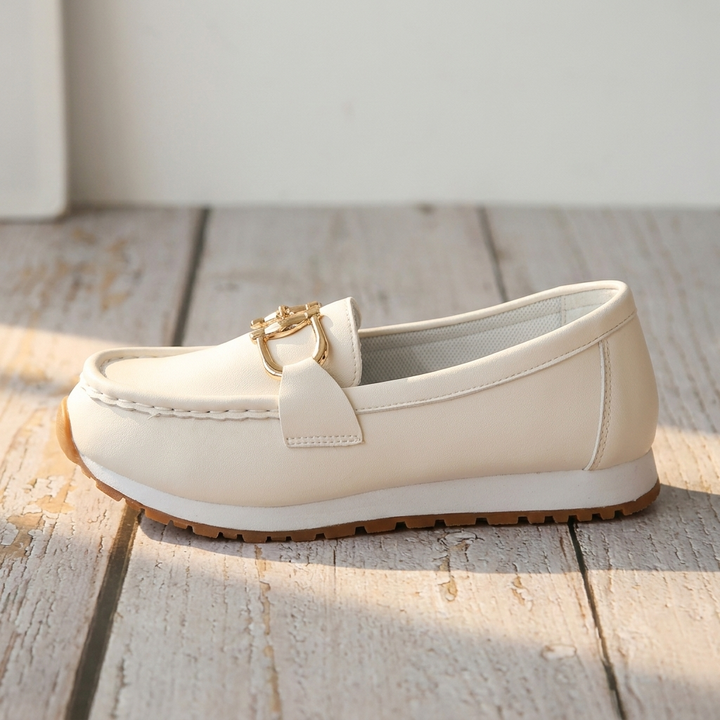Bella - Flat Buckle Loafers