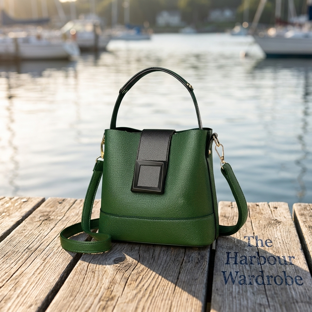 AURORA PEBBLED ARC BAG