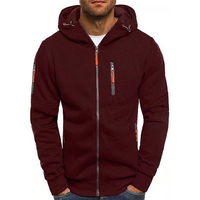 Alexander | Hooded Zip-Up Jacket