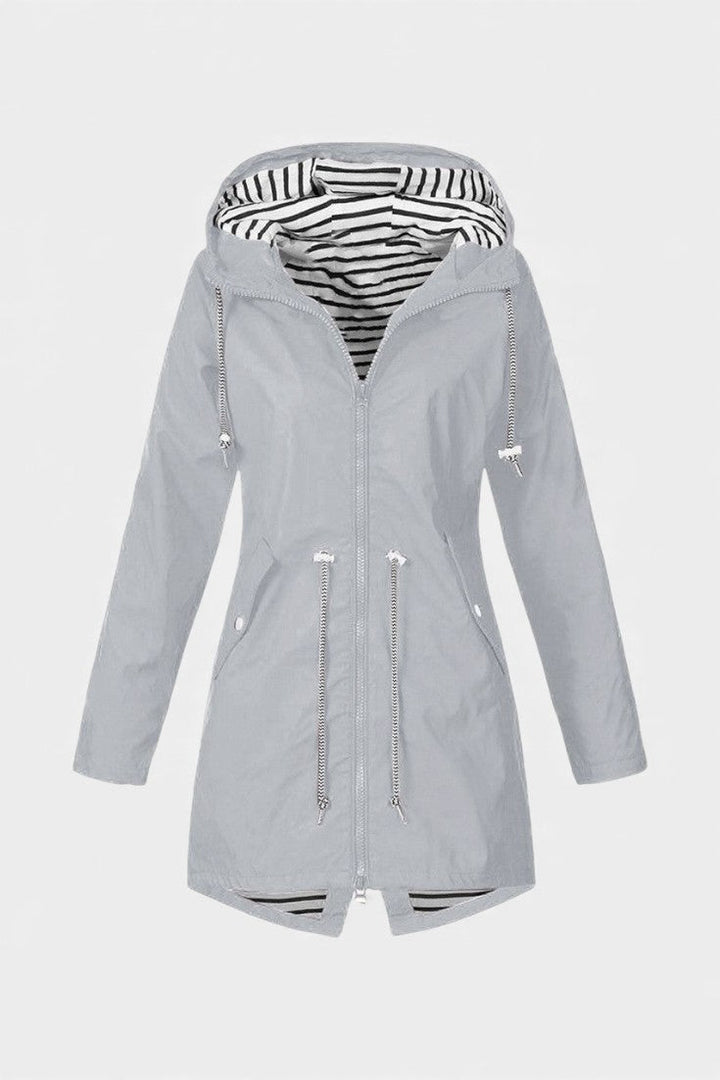 Aria Waterproof Jacket with Adjustable Hood