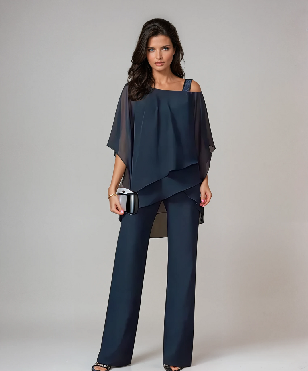 Cordelia | Elegant Chiffon Set