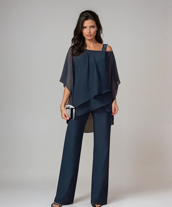 Cordelia | Elegant Chiffon Set
