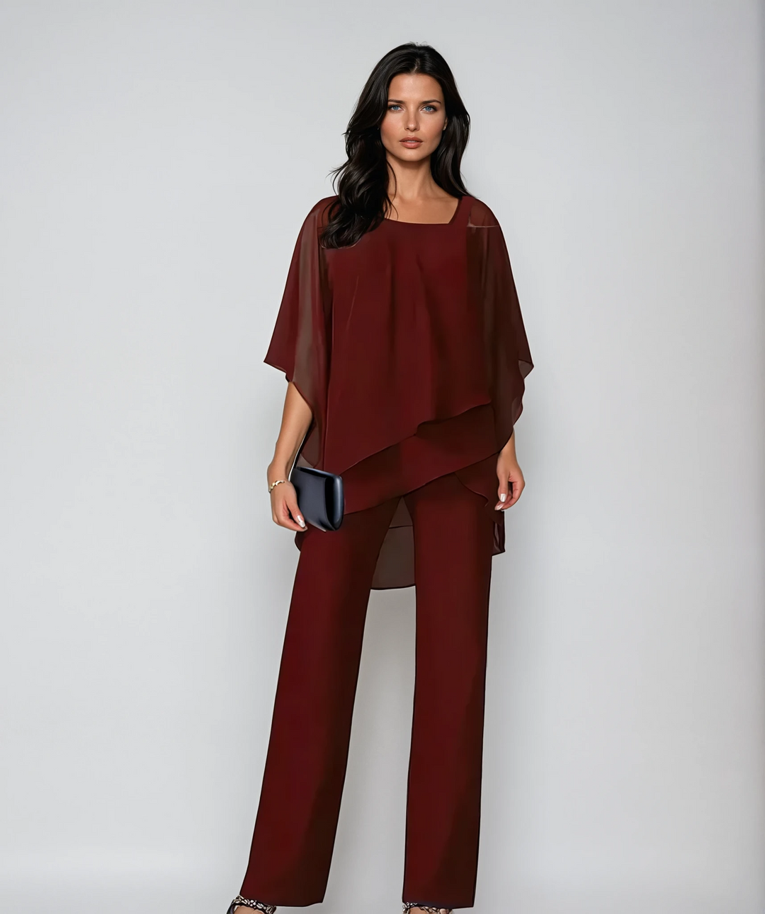 Cordelia | Elegant Chiffon Set