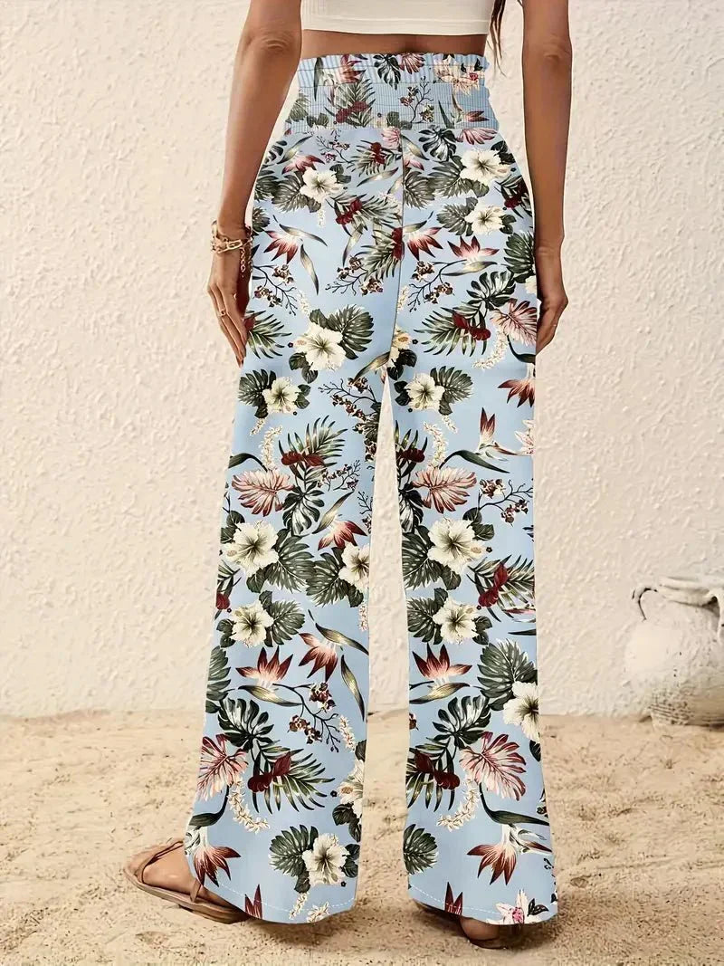 Alexa | Elegant Floral Trousers