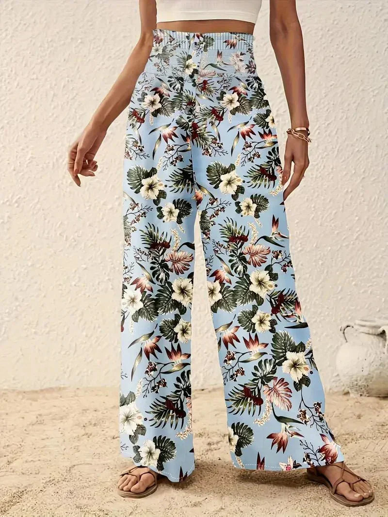 Alexa | Elegant Floral Trousers