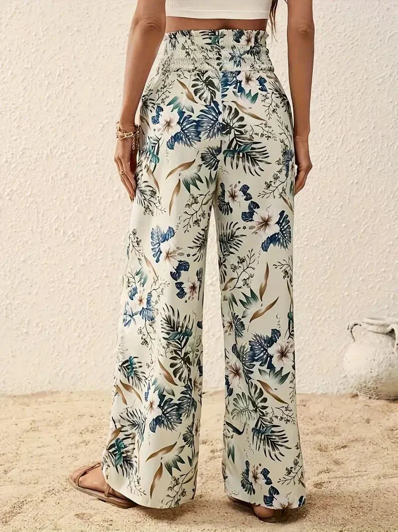 Alexa | Elegant Floral Trousers
