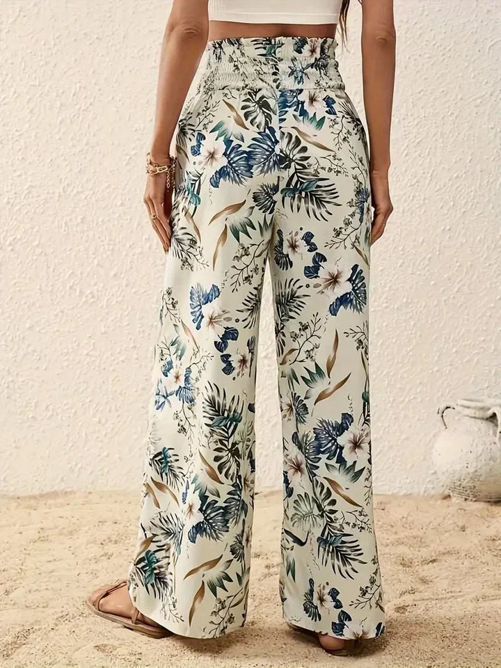 Alexa | Elegant Floral Trousers