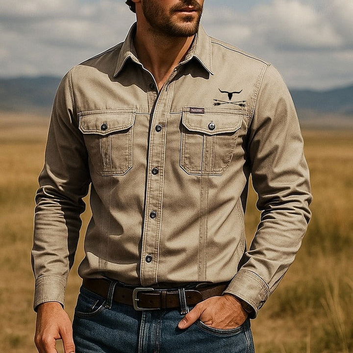 Colton | Rugged Western Work Shirt