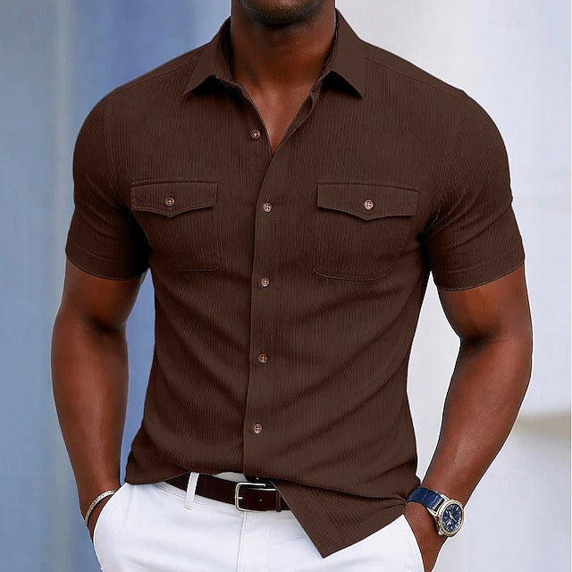 Calvin | Smart Casual Pocket Shirt