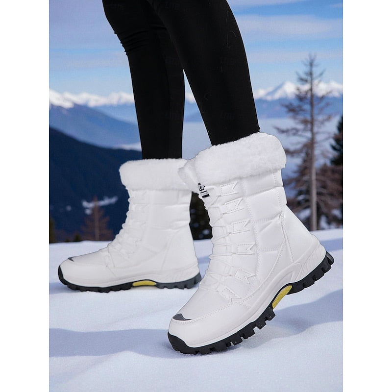 Annabel | Cozy Fur-Trimmed Winter Boots