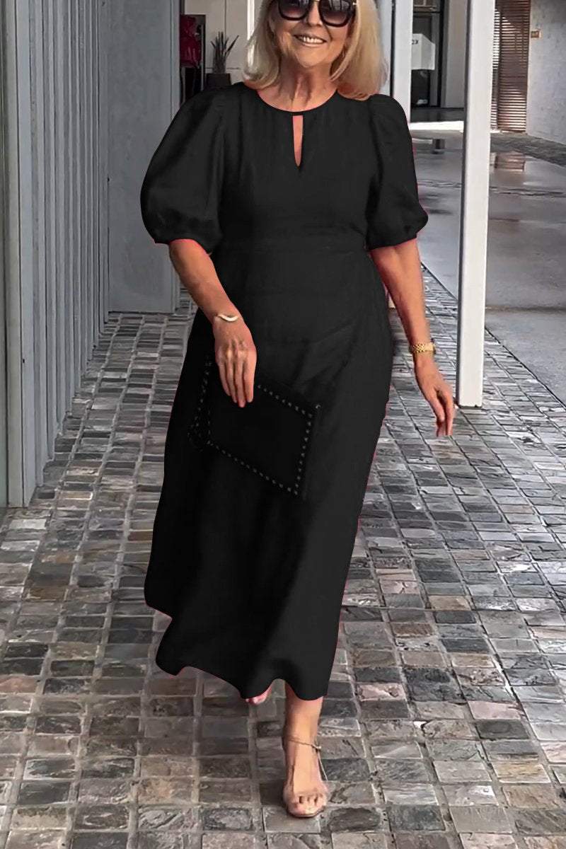 Amelie | Timeless Puff Sleeve Dress